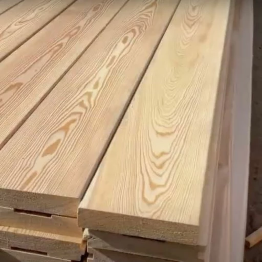 Доска террасная лиственница гладкая 45*190*6000, сорт А (1,14м2)